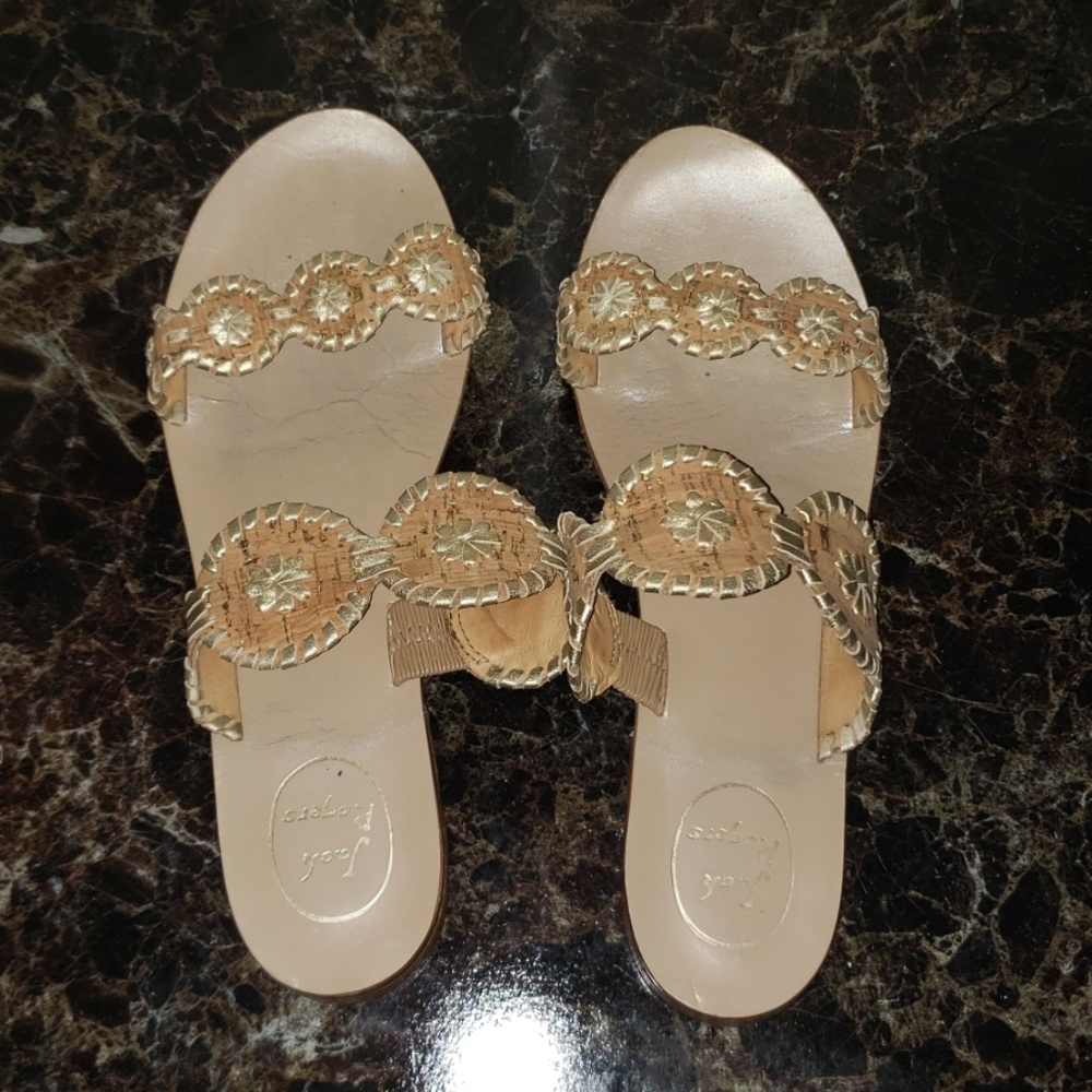 Cork Jack Rogers Lauren sandals